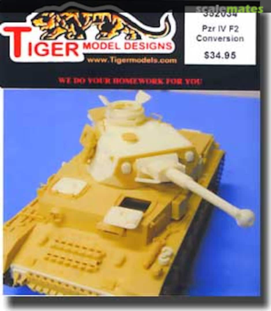 Boxart Panzer IV F2 conversion 352034 Tiger Models