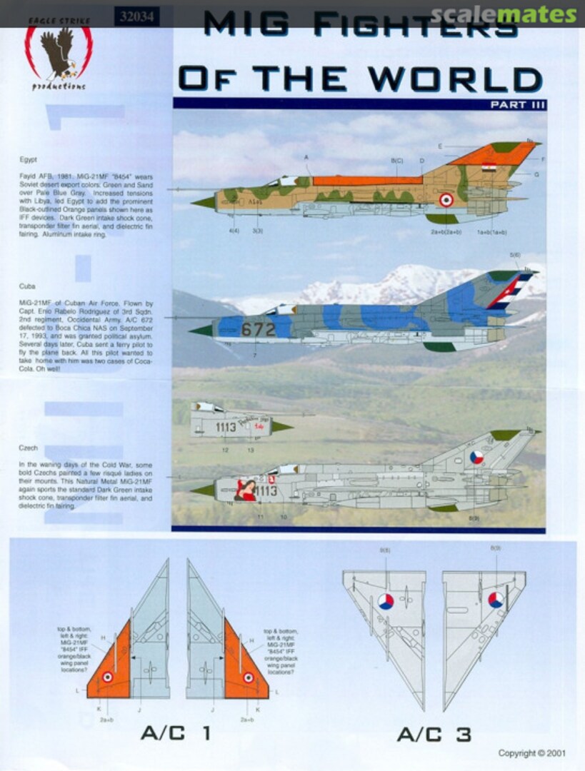 Contents MiG Fighters of the World 32034 Eagle Strike Productions