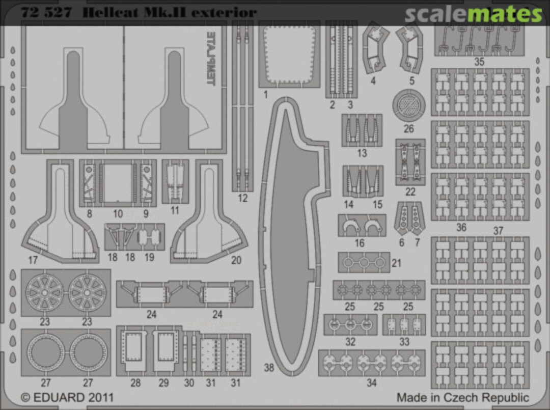 Boxart Hellcat Mk.II exterior 72527 Eduard