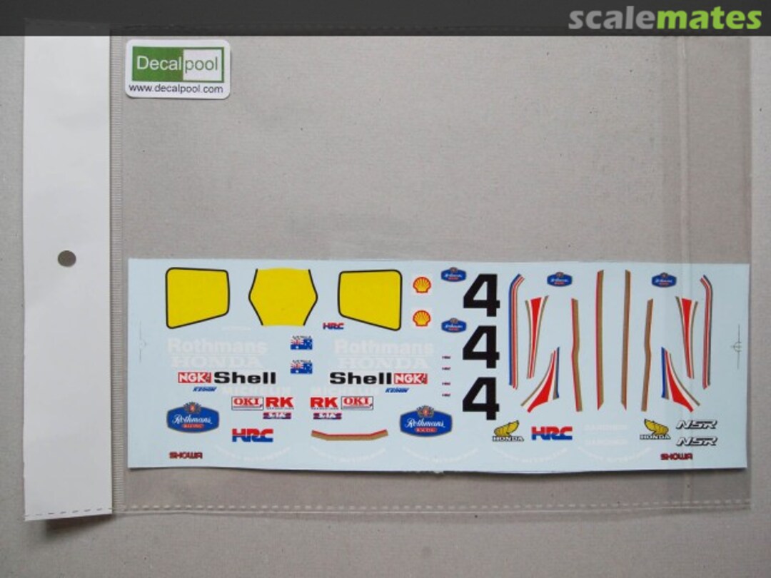 Boxart Honda NSR500 Rothmans W.Gardner WGP 86' DP002 Decalpool