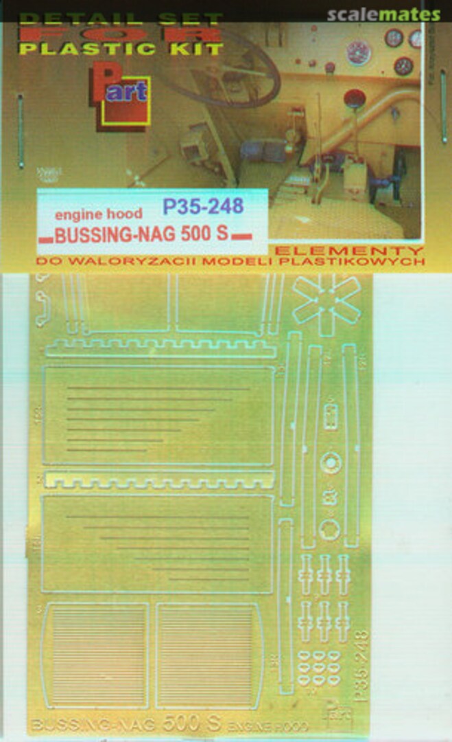 Boxart Büssing-NAG 500S - Engine Hood P35-248 Part