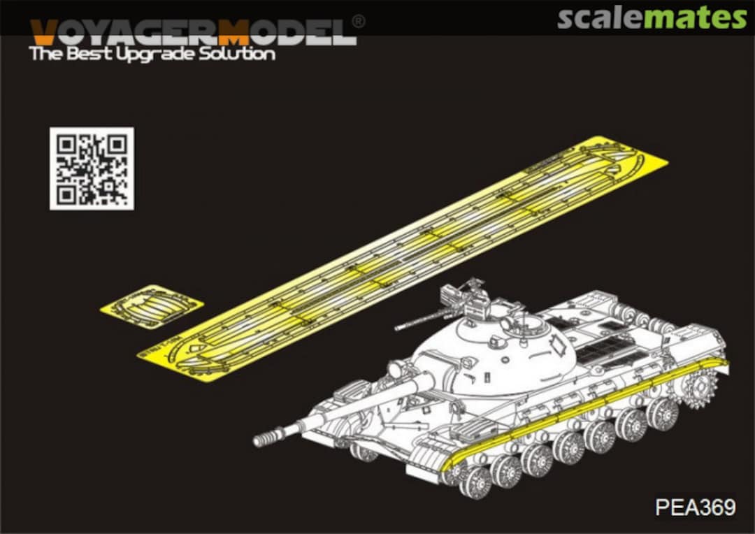 Boxart Russian T-10M Heavy Tank Track Covers PEA369 Voyager Model