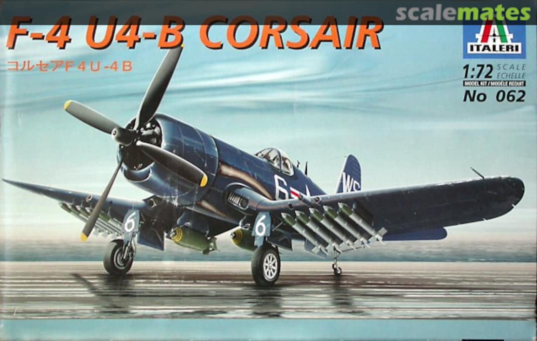 Boxart F-4 U4-B Corsair 062 Italeri