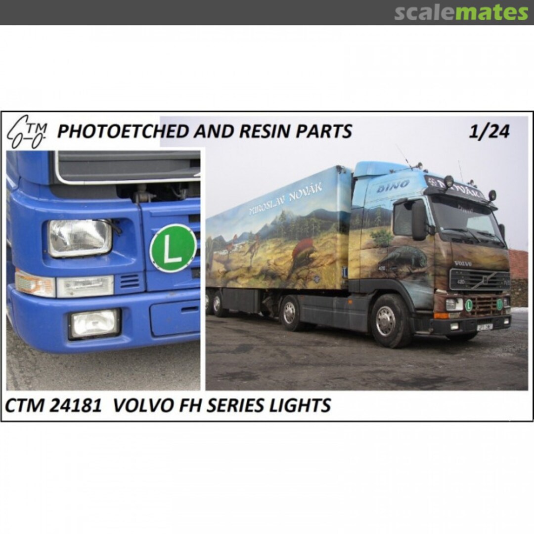 Boxart Volvo FH Series Lights CTM 24181 Czech Truck Model