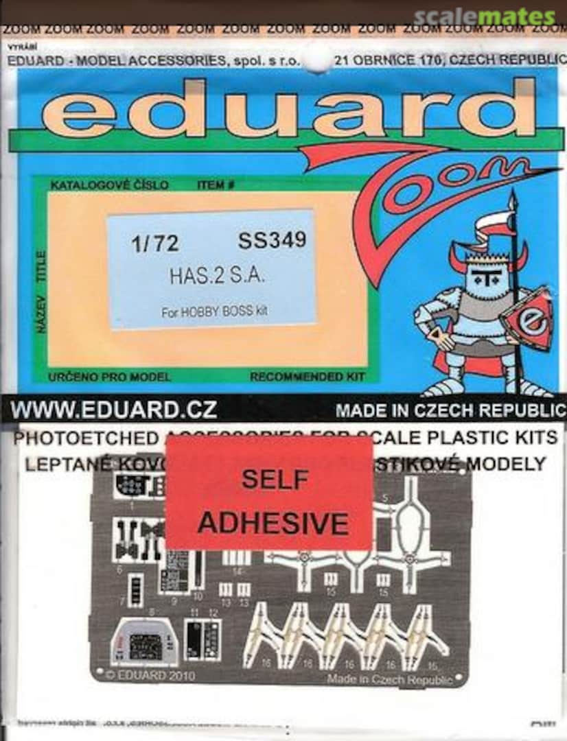 Boxart HAS.2 S.A. SS349 Eduard