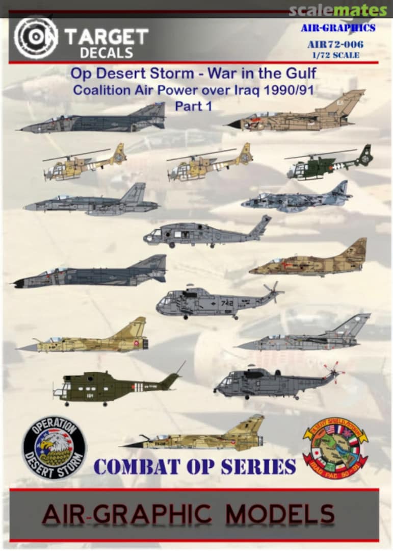 Boxart Op Desert Storm - War in the Gulf AIR72-006 Air-Graphic Models