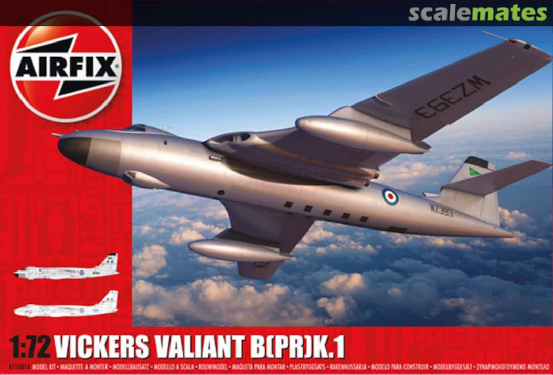 Boxart Vickers Valiant B(PR)K.1 A11001A Airfix