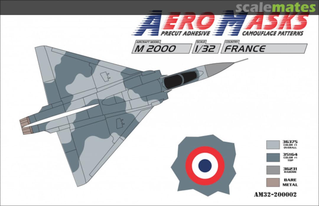 Boxart M 2000 France AM32-200002 AeroMasks