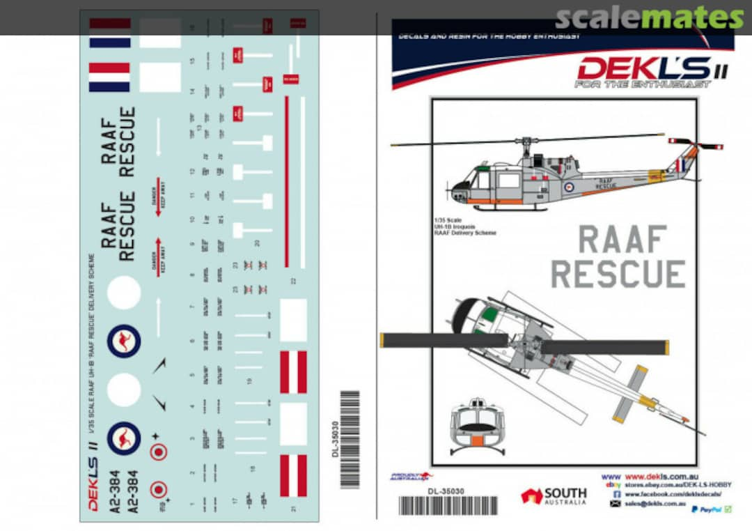 Boxart UH-1B Iroquois DL-35030 DEKL's