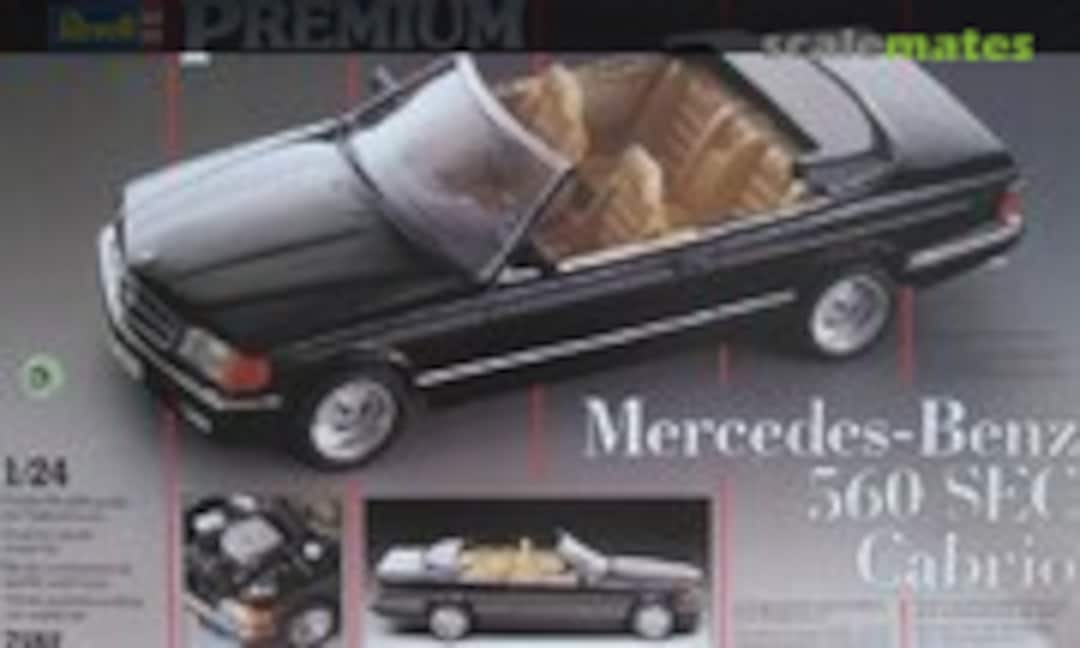 1:24 Mercedes-Benz 560 SEC Cabrio (Revell 7182)