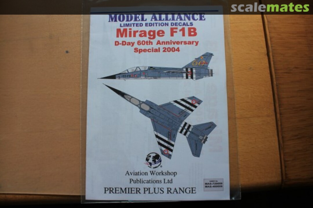 Boxart Mirage F1B MAS-72009 Model Alliance