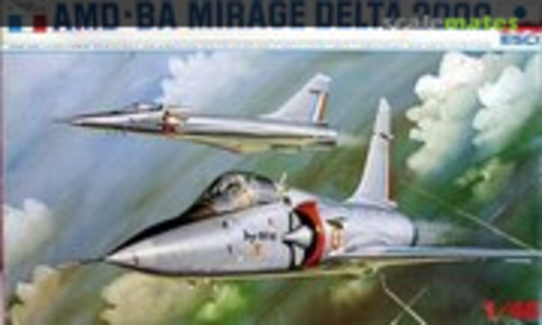 1:48 AMD-BA Mirage Delta 2000 (ESCI 4035)