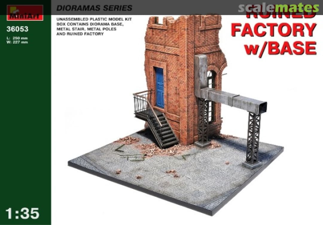 Boxart RUINED FACTORY 36053 MiniArt