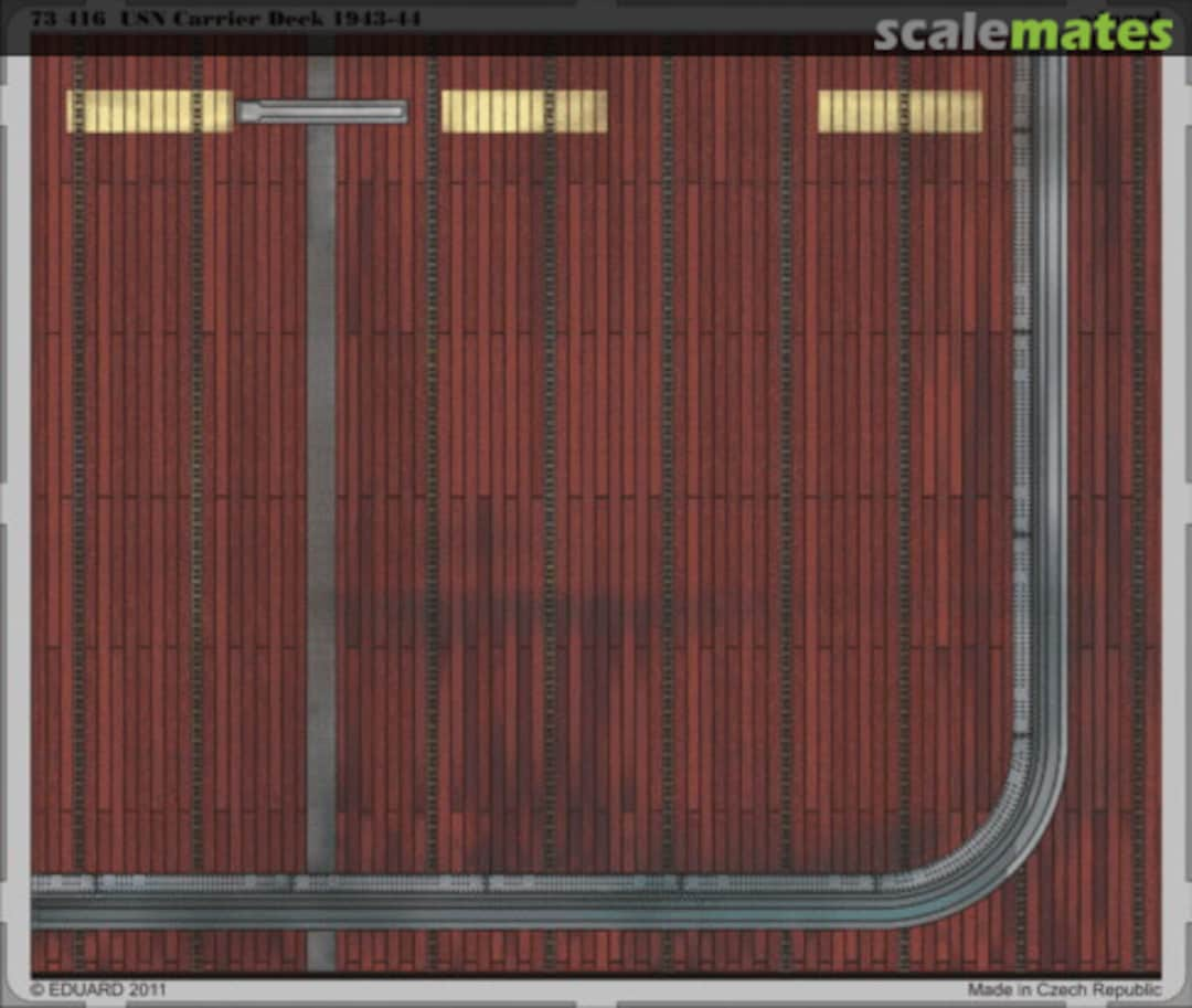 Boxart USN Carrier Deck 1943-44 lift area 73416 Eduard