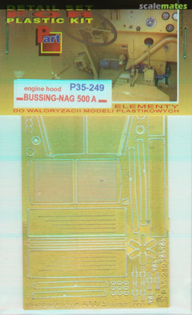 Boxart Bussing-NAG 500 A Engine Hood IBG P35-249 Part