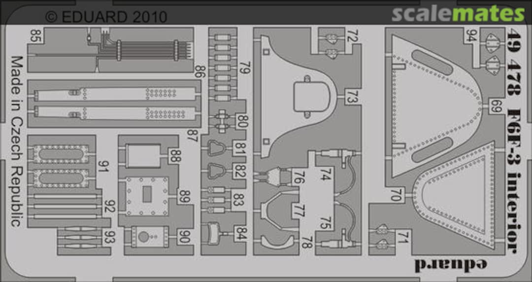 Boxart F6F-3 interior S.A. 49478 Eduard