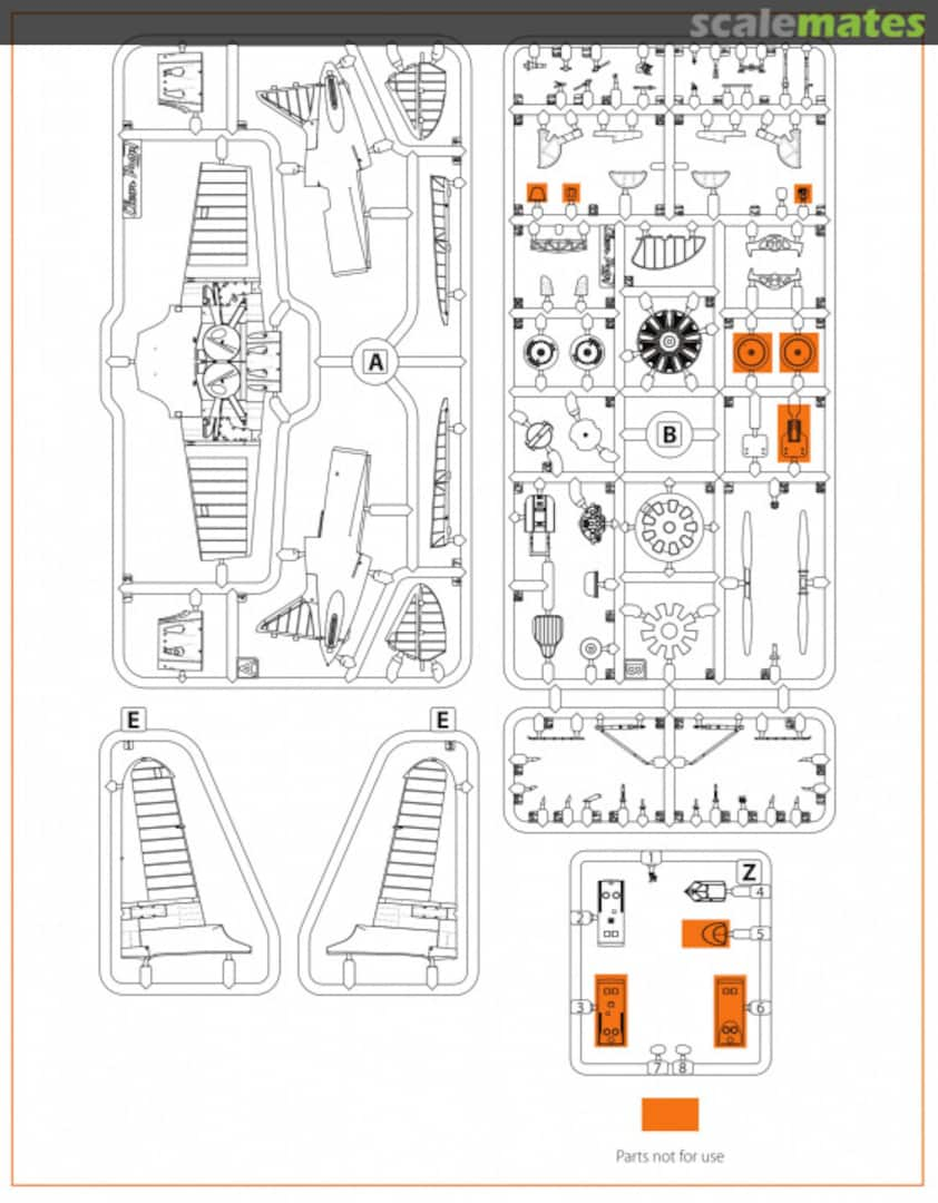 Contents Polikarpov I-16 Type 5 CP72024 Clear Prop!