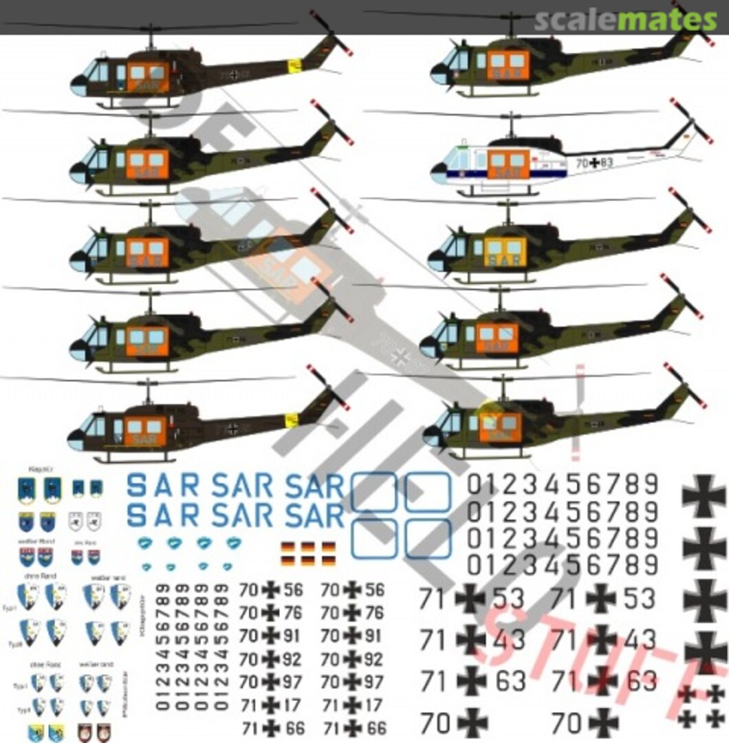 Boxart Bell UH-1D SAR Special DF30672 DF HeloStuff