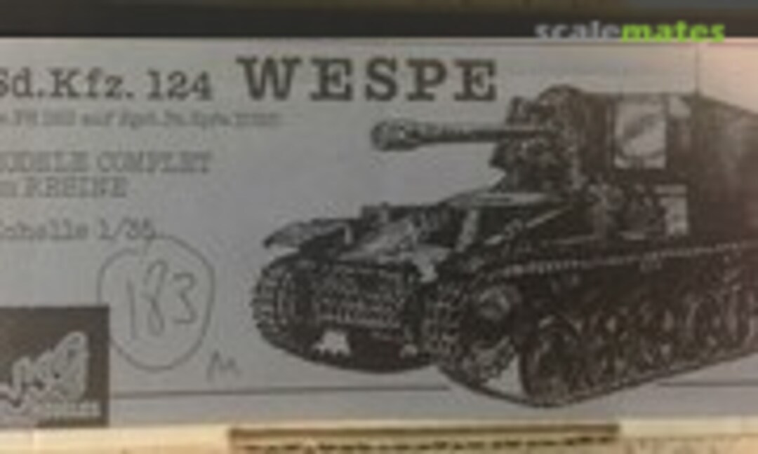 1:35 WESPE sd.kfz.124 (NKC Modeles 63587)