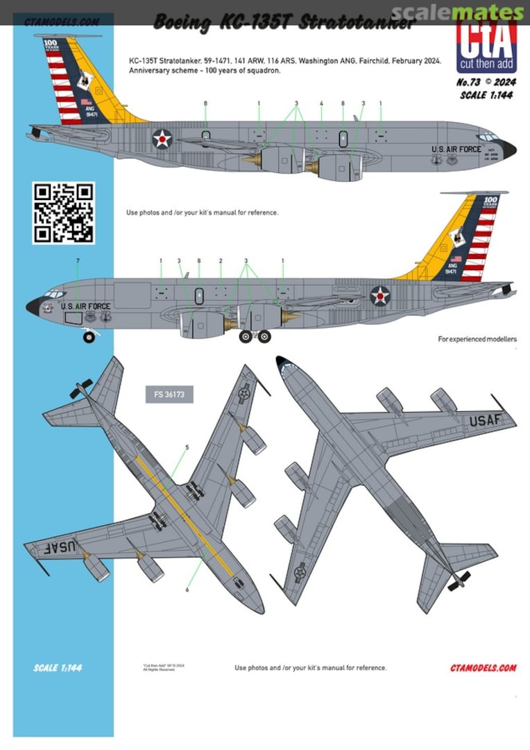 Boxart Boeing KC-135T Stratotanker 073 CtA Models