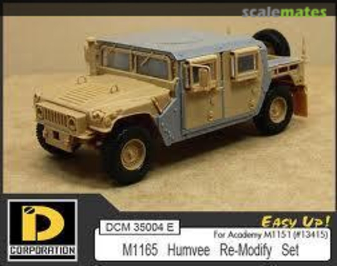 Boxart M1165 Humvee Cargo Re-Modify Set DCM 35004 E D Corporation