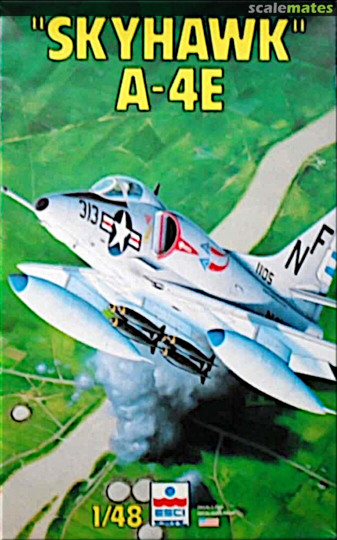 Boxart Douglas A-4E "SKYHAWK" 4084 ESCI/ERTL