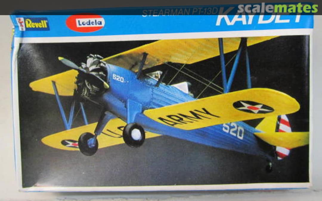 Boxart Stearman PT-13D Kaydet RH-4116 Revell/Lodela