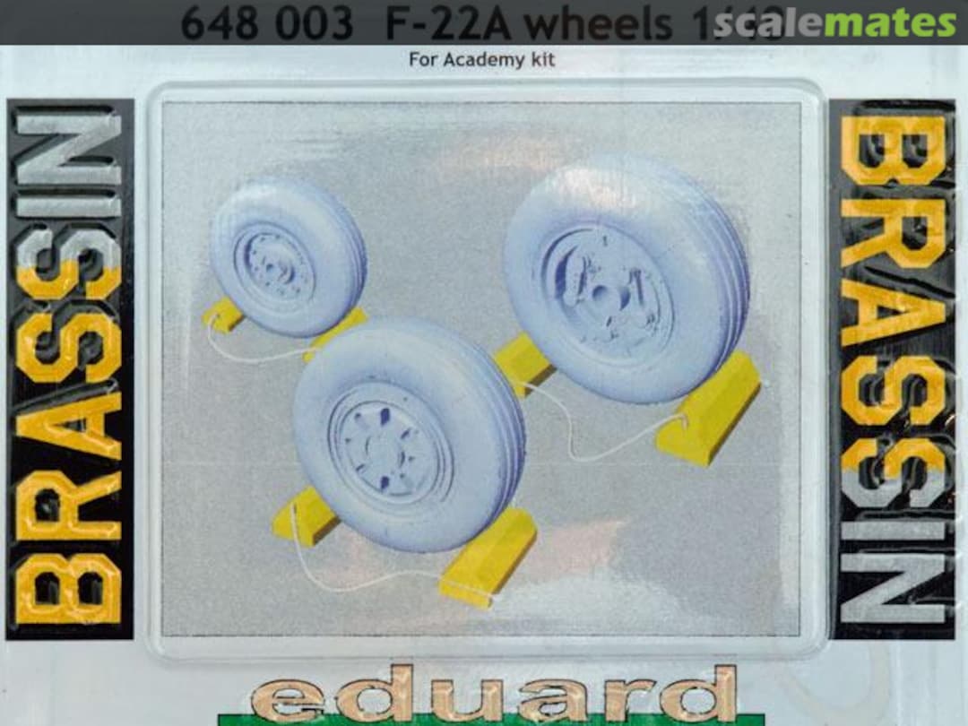 Boxart F-22A Wheels 648003 Eduard