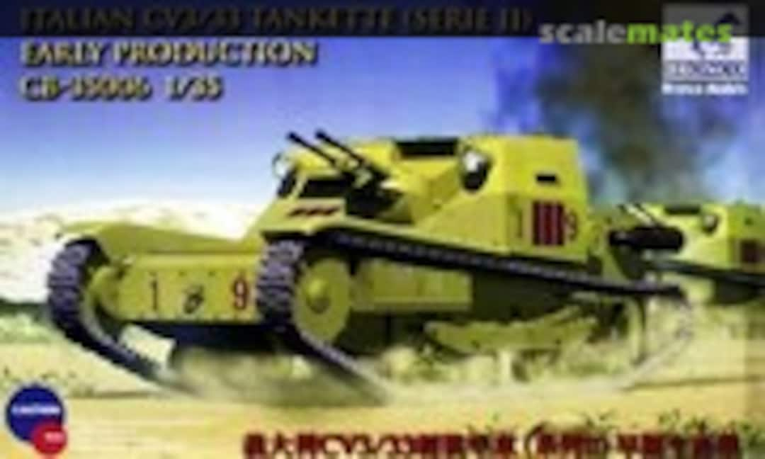 1:35 Italian CV3/33 Tankette (Serie II) (Bronco CB35006)