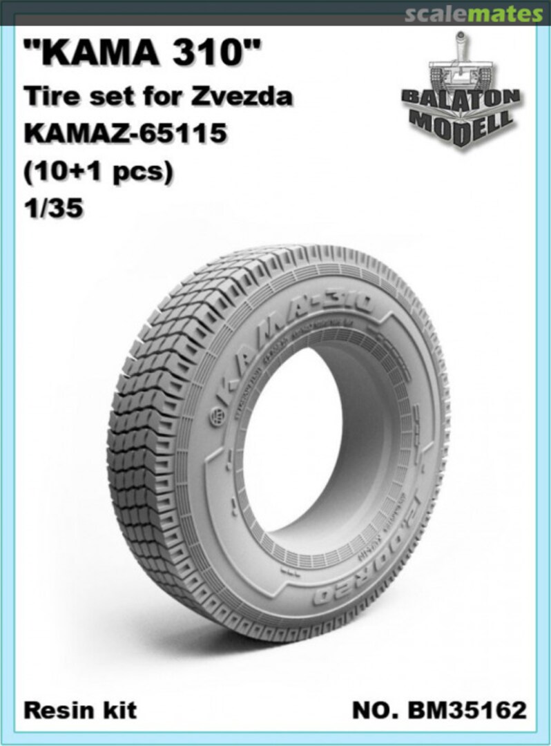 Boxart KAMA 310 tire set BM35162 Balaton Modell