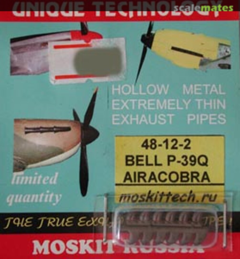 Boxart Exhaust P-39 Q 48-12-2 Moskit